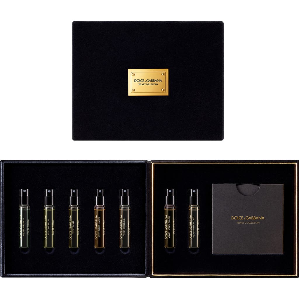 Dolce & Gabbana Dolce&gabbana Luminous Velvet Collection Luminous Discovery Set In Transparent