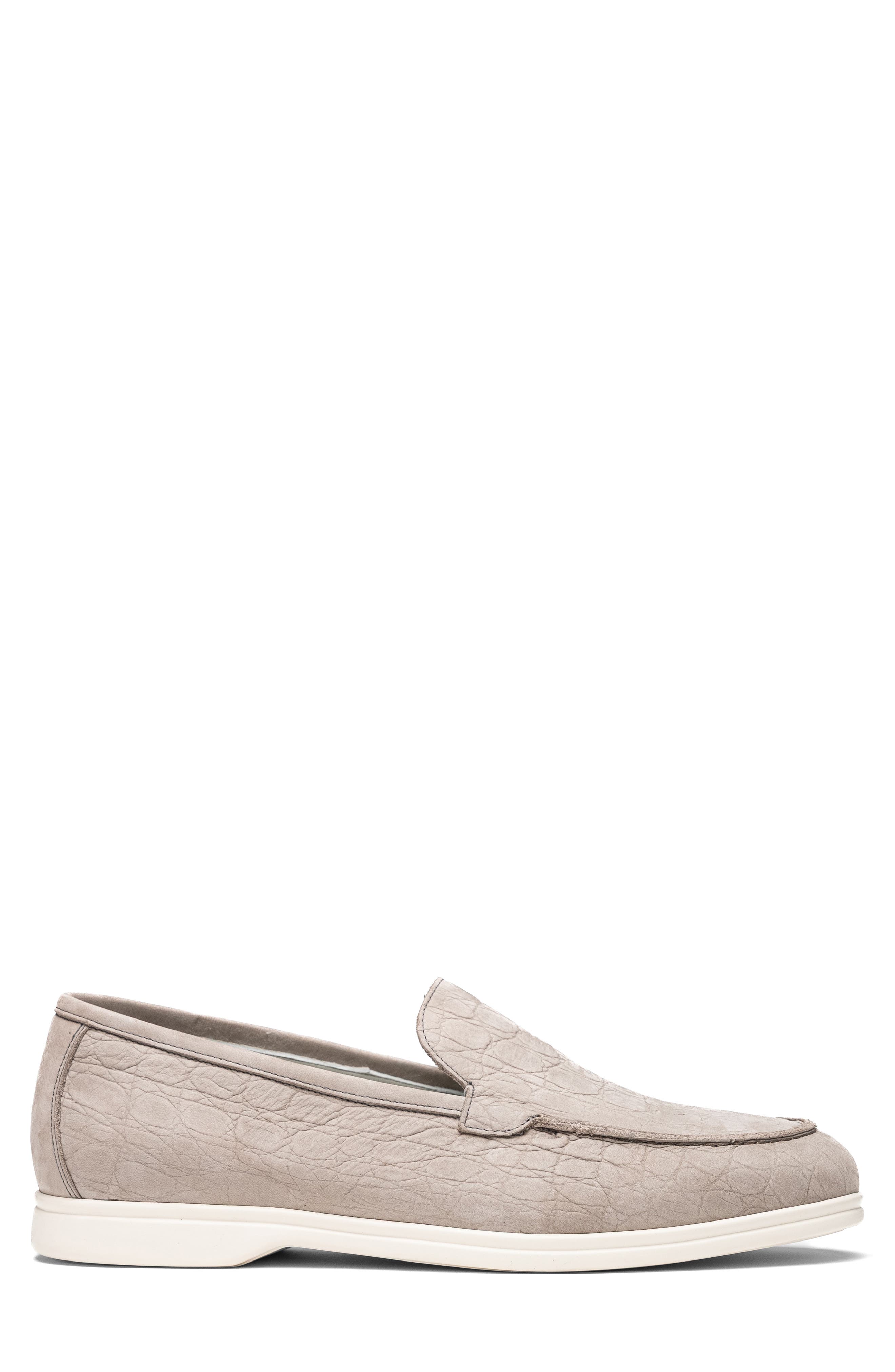 Zelli Italia Stampata Loafer, Main, color, Bone