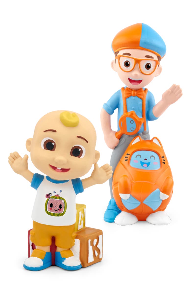 tonies Blippi & CoComelon JJ Tonie Audio Character Bundle, Main, color, Multicolor