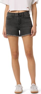 Hudson Jeans Gracie Fray Hem Denim Shorts