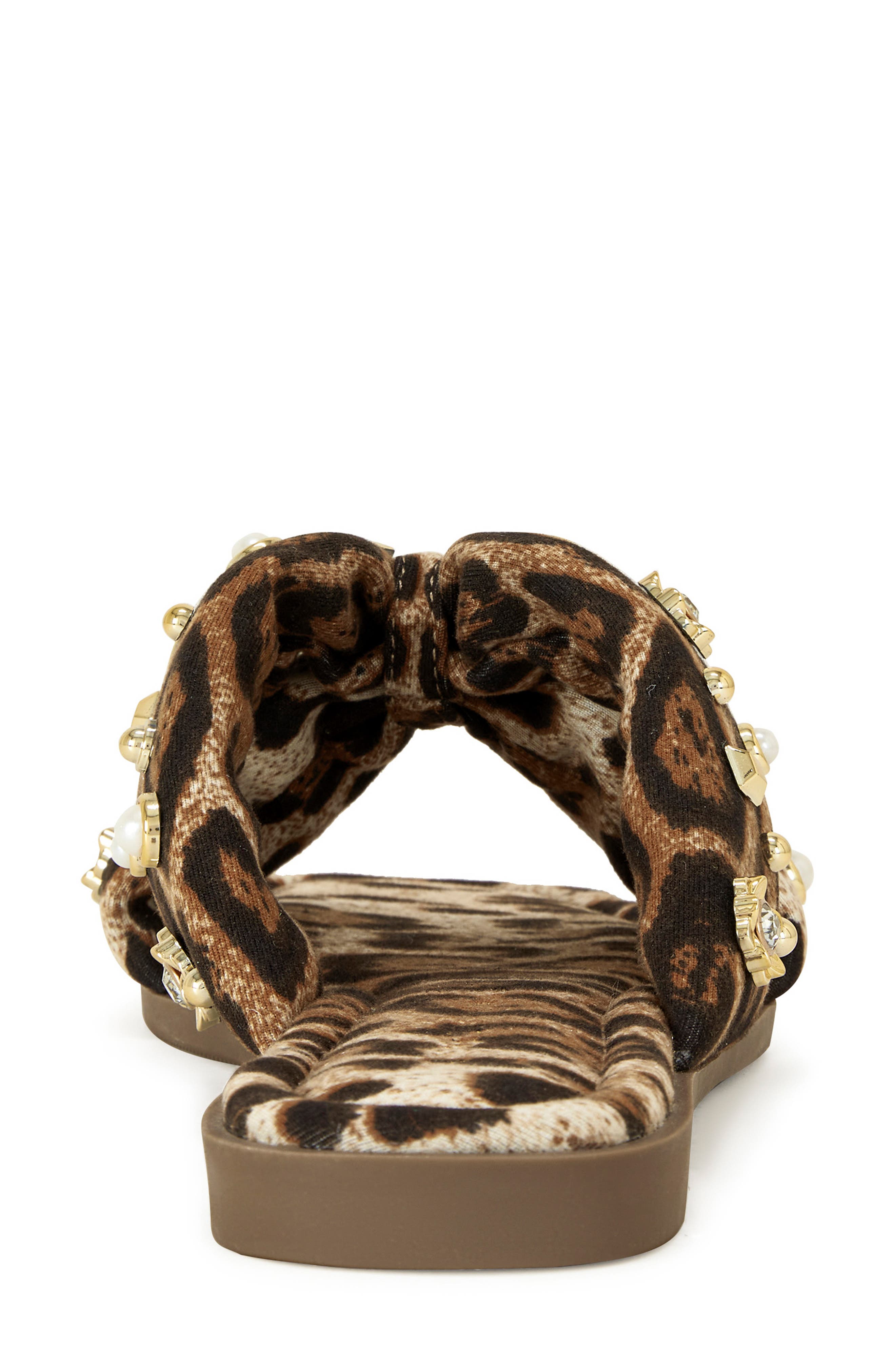 AZALEA WANG Ramsey Slide Sandal, Alternate, color, Leopard