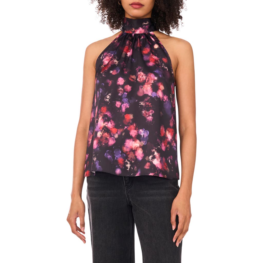 1.state Tie Back Textured Sleeveless Top In Multi