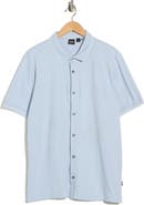 BOSS Puno Short Sleeve Button-Up Polo
