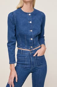 DL1961 Sculpted Denim Top