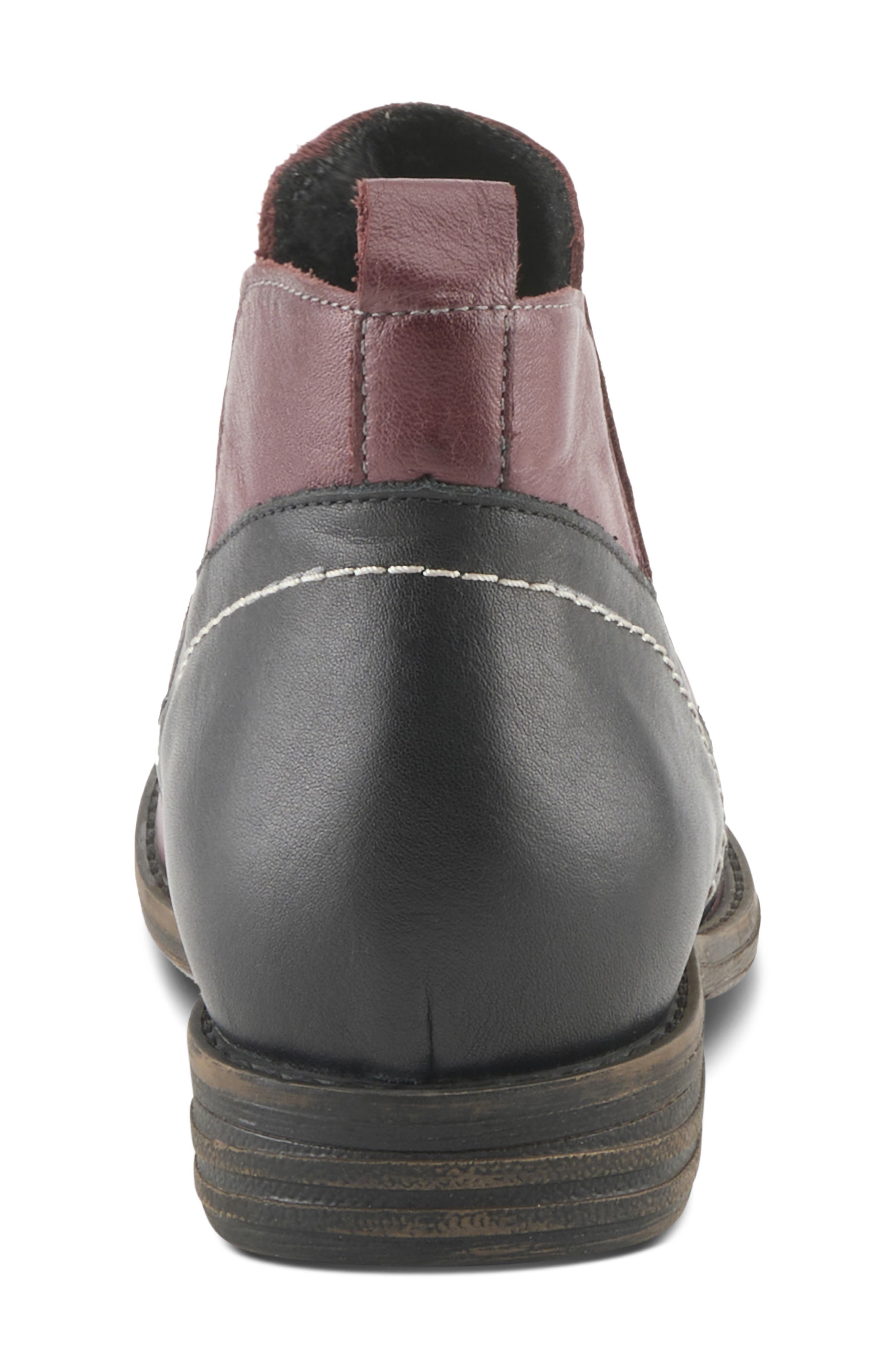 Spring Step Mantaro Chelsea Boot, Alternate, color, Bordeaux Multi