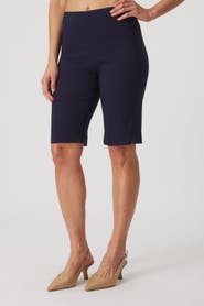 Franne Golde All-Season Slim Stretch Bermuda Short