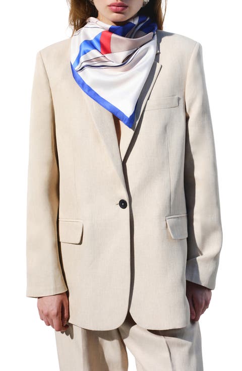 Straight Fit Blazer