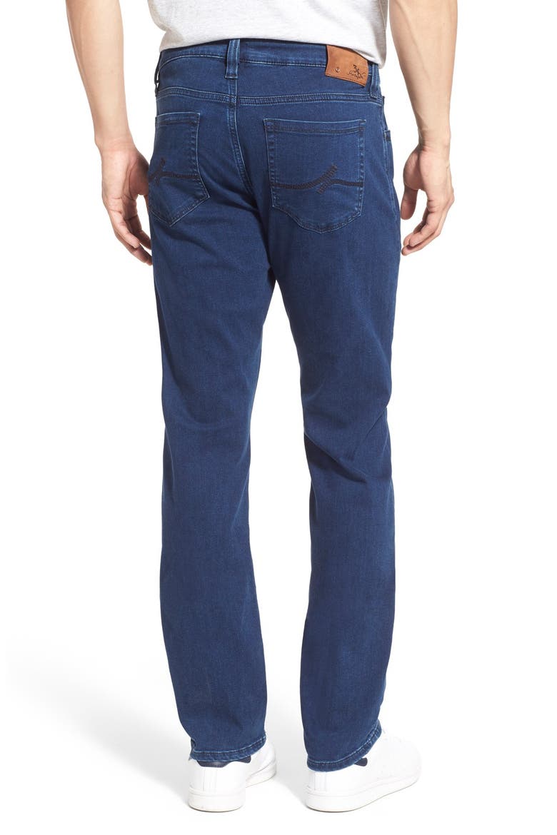 Courage Straight Leg Jeans, Alternate, color, MIDNIGHT LIGHT DENIM