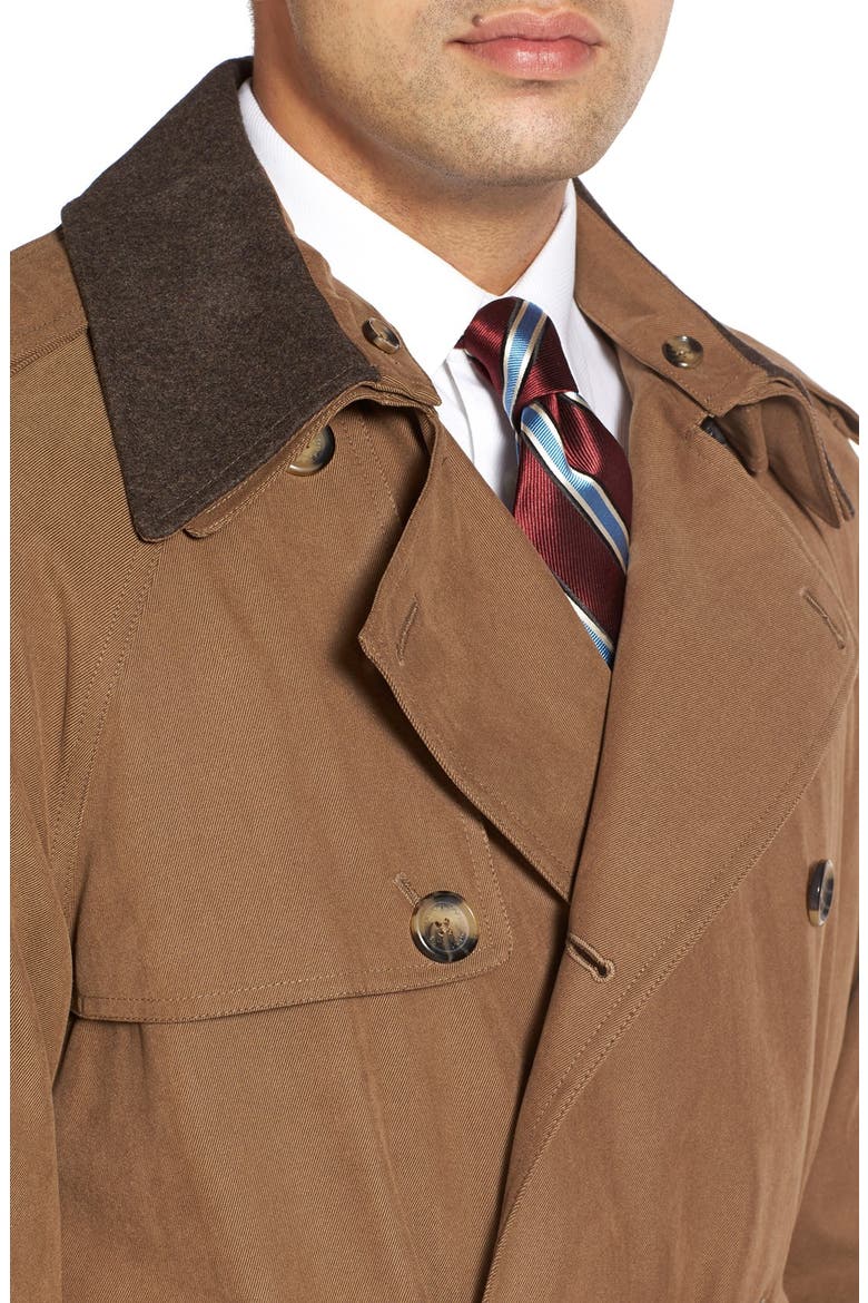 'Iconic' Trench Coat, Alternate, color, BRITISH KHAKI