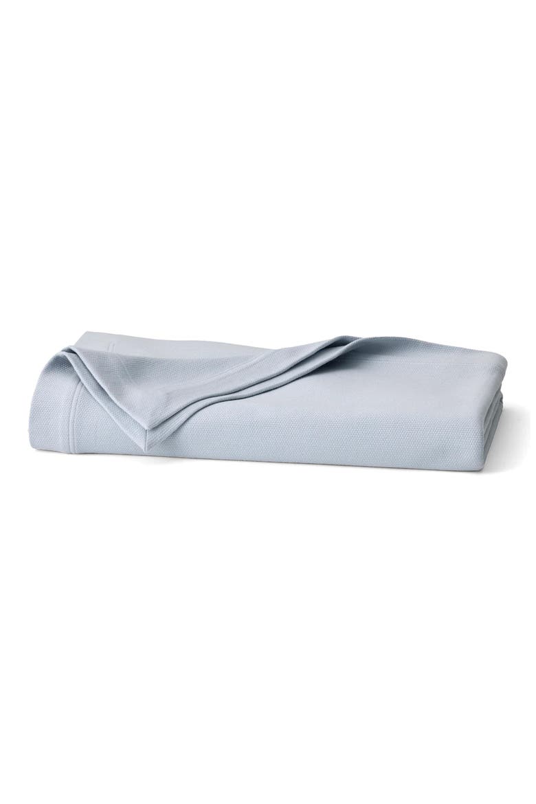 Essential Organic Cotton Bed Blanket, Main, color, HYDRANGEA