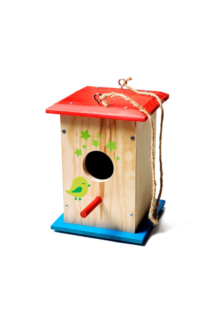 Birdhouse Kit, Alternate, color, Multi color
