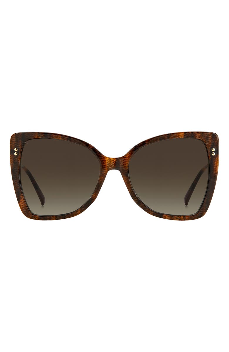 Missoni 58mm Gradient Cat Eye Sunglasses, Main, color,
