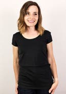 The Bshirt Short Sleeve Nursing T-shirt