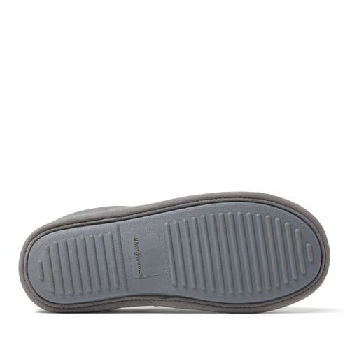 Dearfoams Asher Marled Knit Clog Slipper In Grey