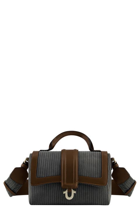 Corduroy Mini Satchel Bag