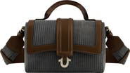 True Religion Corduroy Mini Satchel Bag