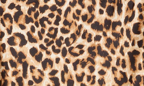 RENEE C RENEE C LEOPARD PRINT MIDI SKIRT
