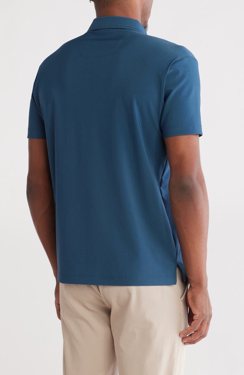 Vintage 1946 Hybrid Seersucker Performance Polo, Alternate, color, Navy