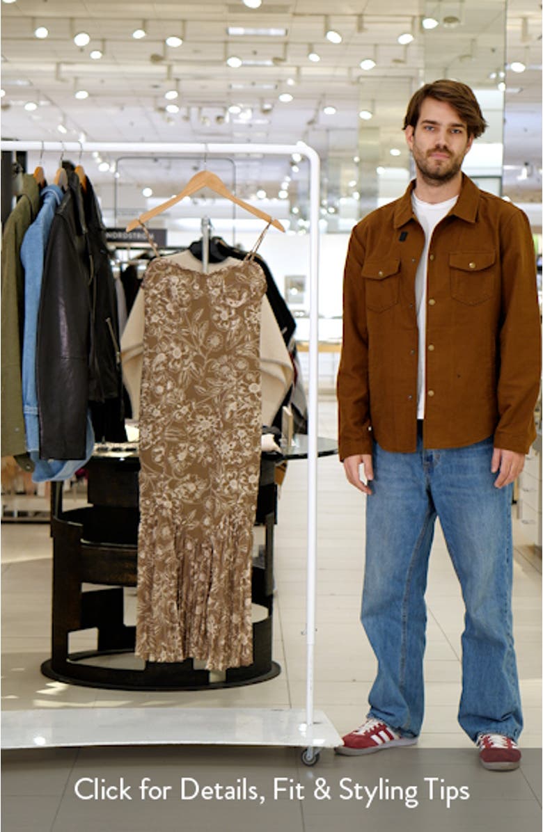 Ashton Pleated Hem Midi Dress, sales video thumbnail