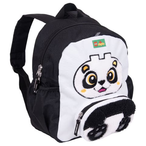 Duplo Backpack Panda Black White