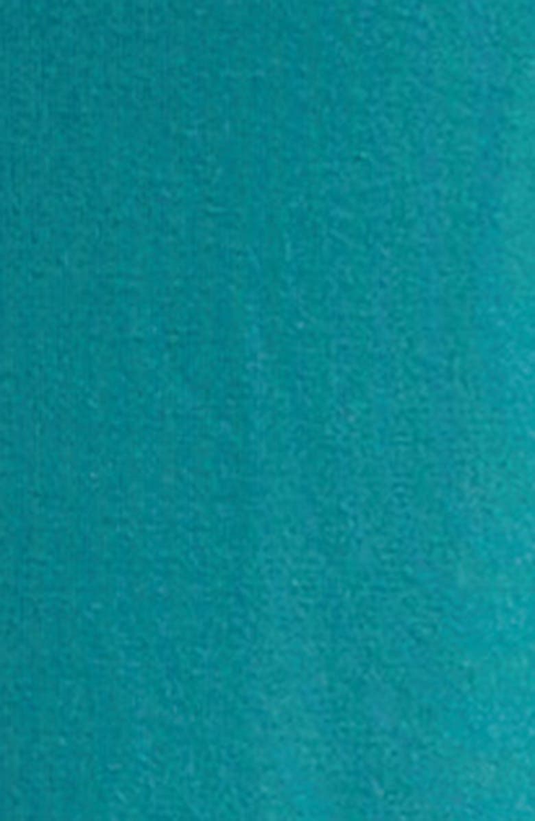 Reiss Rose Ruched Short Sleeve Jersey Dress, Alternate, color, Green