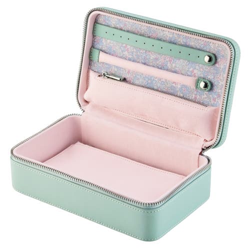 Wolf Liberty Small Travel Zip Case In Green