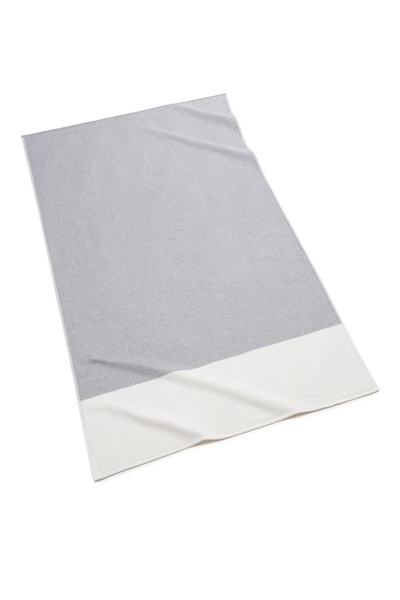 Block Pareo Beach Towel, Main, color, INDIGO