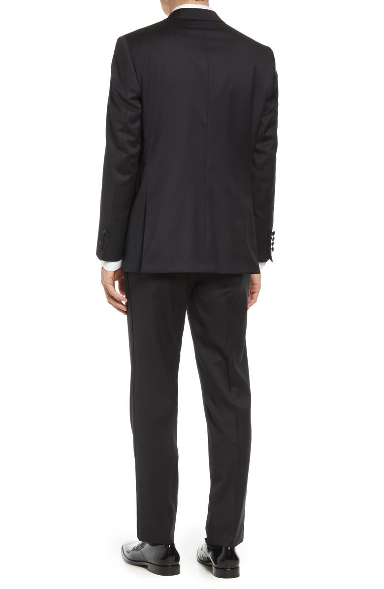 Ted Baker London Jenner Slim Fit Notch Lapel Wool Tuxedo, Alternate, color,