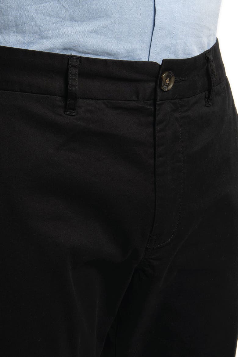 Lightweight Stretch Chinos Slim Fit, Alternate, color, Black