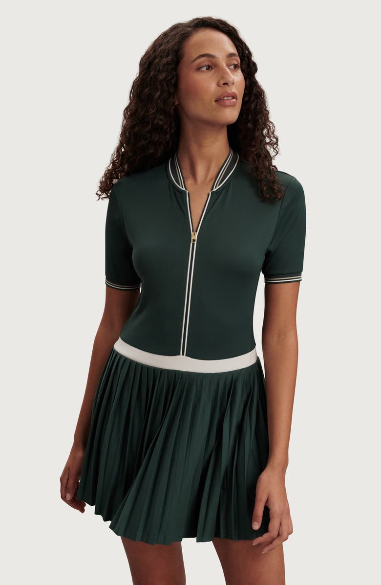 Varley Lainey Court Dress, Alternate, color, Green Gables