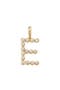  Gold Vermeil Initial E