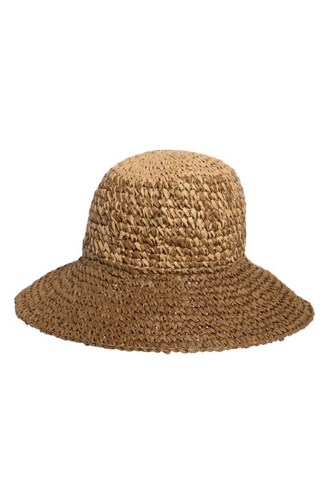Nela Ombré Crochet Bucket Hat
