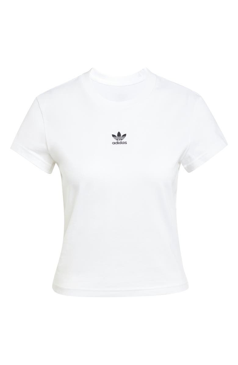 adidas Originals Essentials Slim Fit T-Shirt, Alternate, color, White