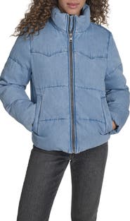 Levi's Western Denim Puffer Jacket
