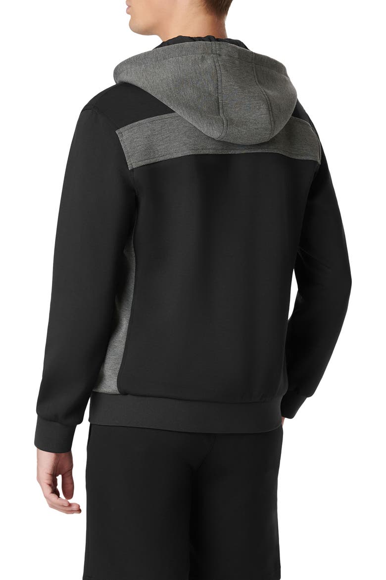 Full Zip Hoodie, Alternate, color, CAVIAR