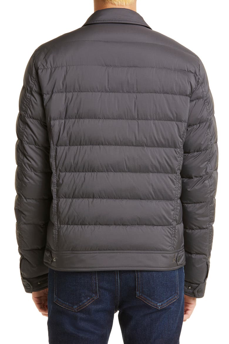 Men's Legend La Denim Quilted Down Jacket, Alternate, color, GREY