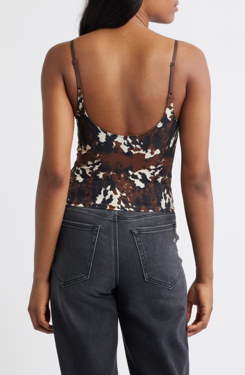BDG Urban Outfitters Je T’Aime Camisole, Alternate, color, Brown