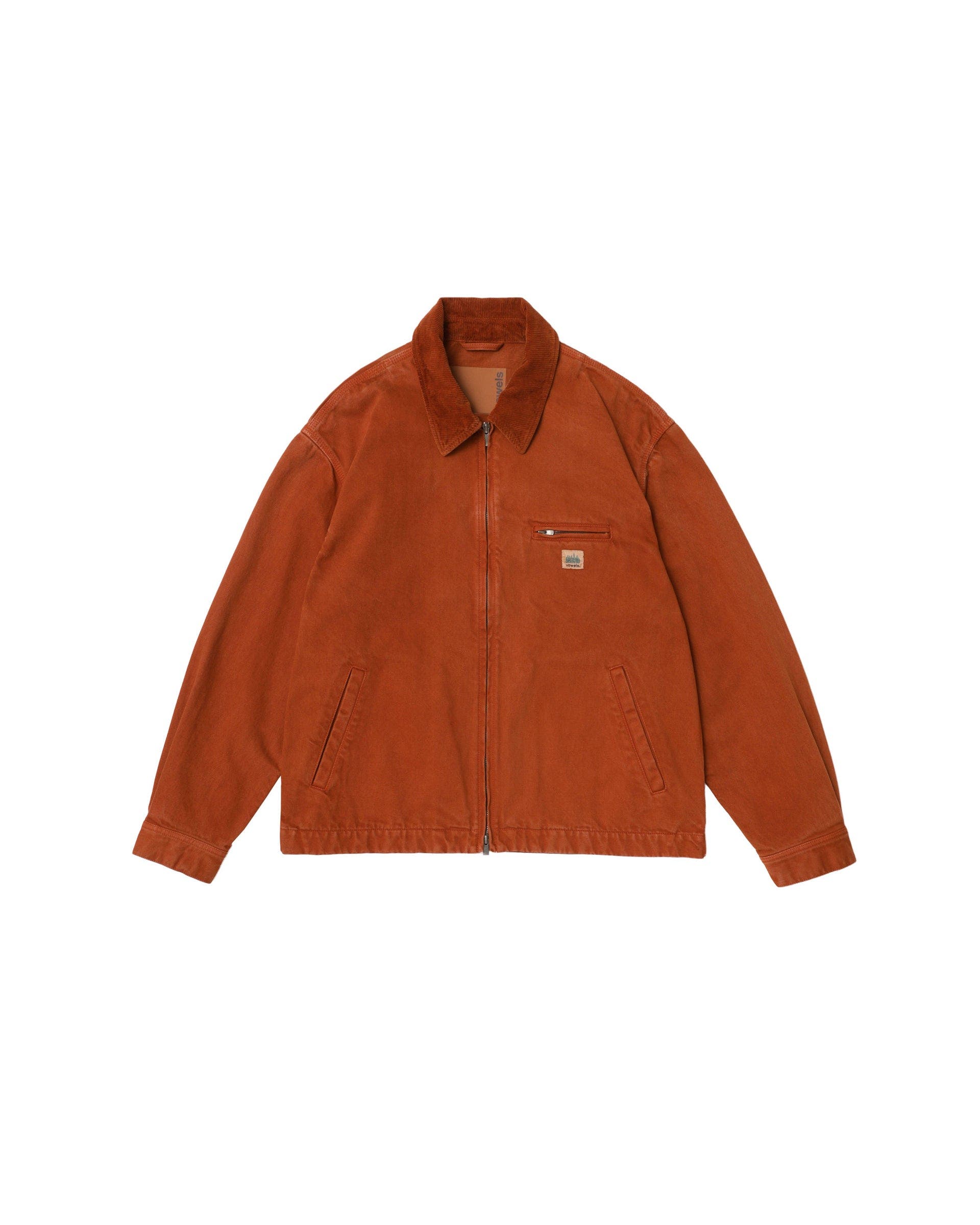 Cord Collared Zip-Up Jacket - image 3