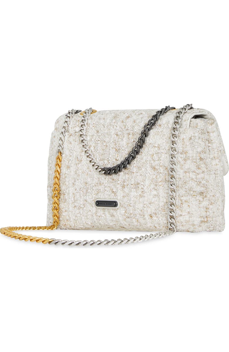 Rebecca Minkoff Medium Edie Bouclé Convertible Crossbody Bag, Alternate, color,
