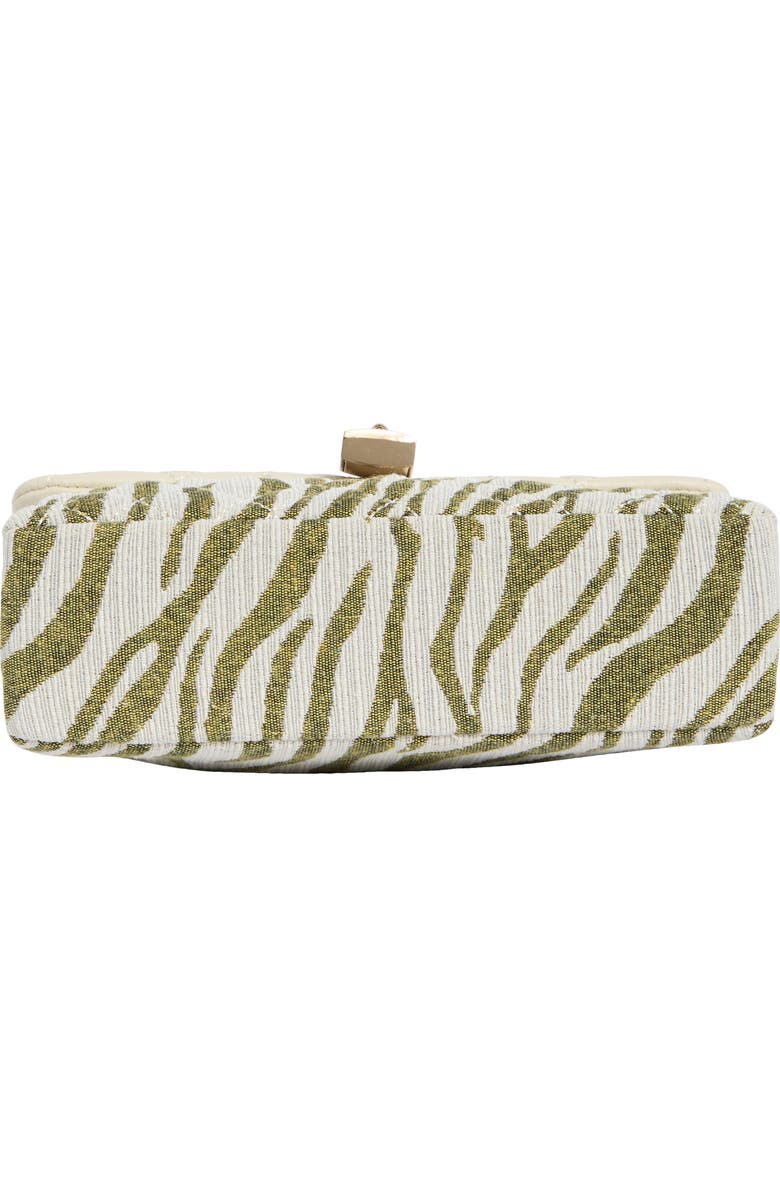 Kurt Geiger London Mini Brixton Mixed Media Crossbody Bag, Alternate, color, Open Green
