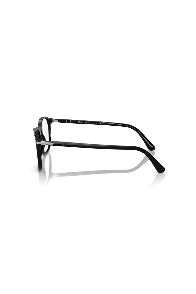 52mm Square optical glasses, Alternate, color, Black