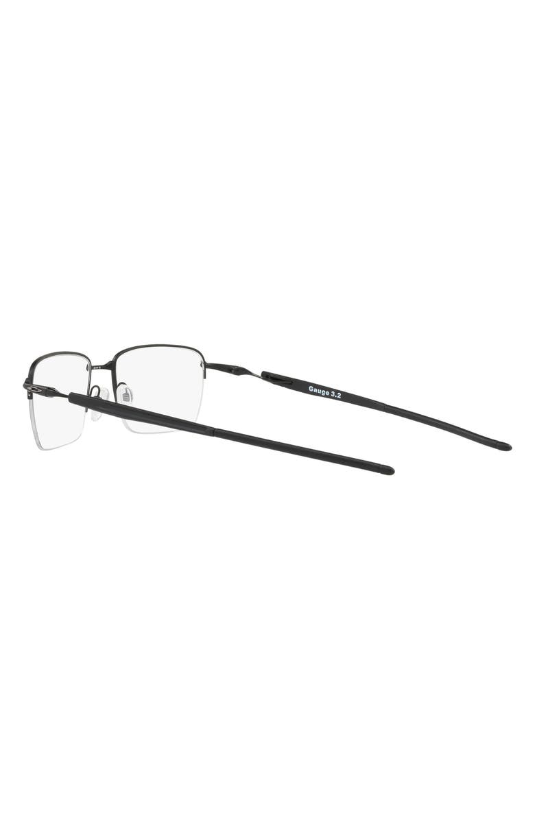Oakley Gauge 3.2 Blade 54mm Semi Rimless Rectangular Optical Glasses, Alternate, color,