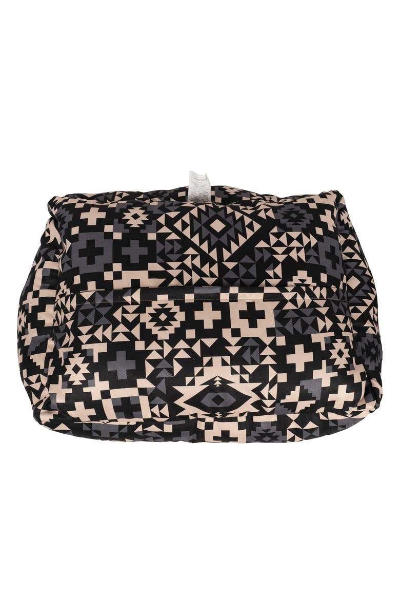 Pendleton Faux Fur Kuddler Dog Bed, Alternate, color, Blue Ridge Black