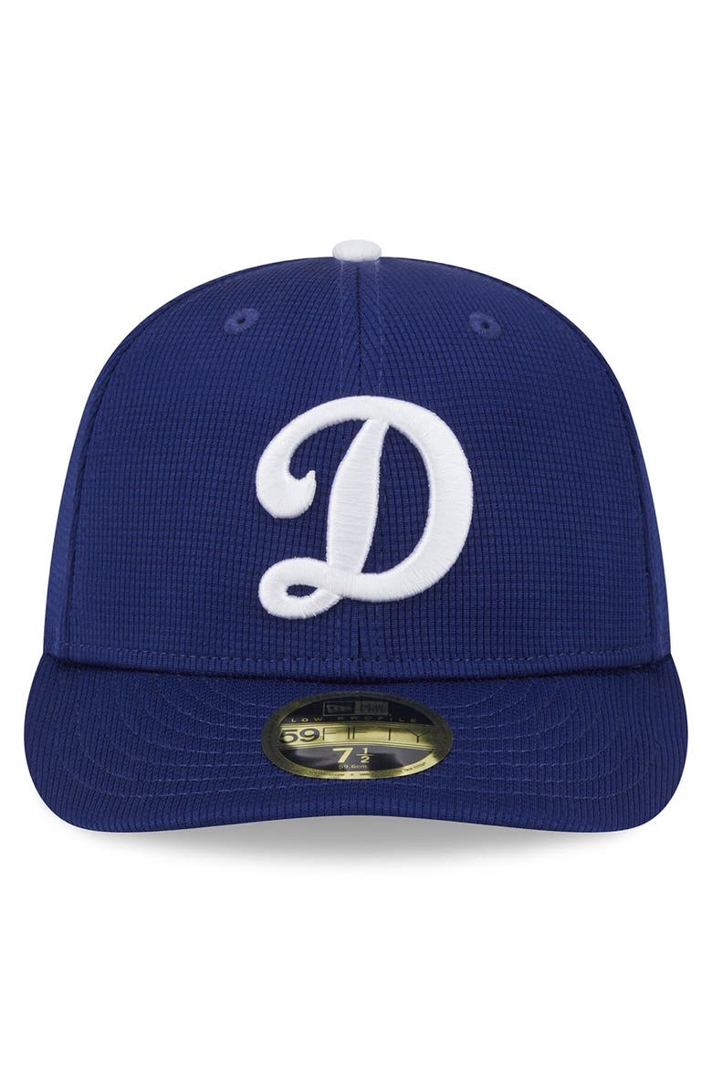 New Era Men's New Era  Royal Los Angeles Dodgers 2024 Batting Practice Low Profile 59FIFTY Fitted Hat, Alternate, color, 