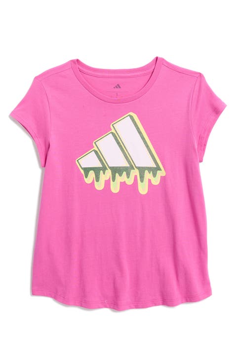 Kids' Short Sleeve Logo Drip Tee (Big Kid)