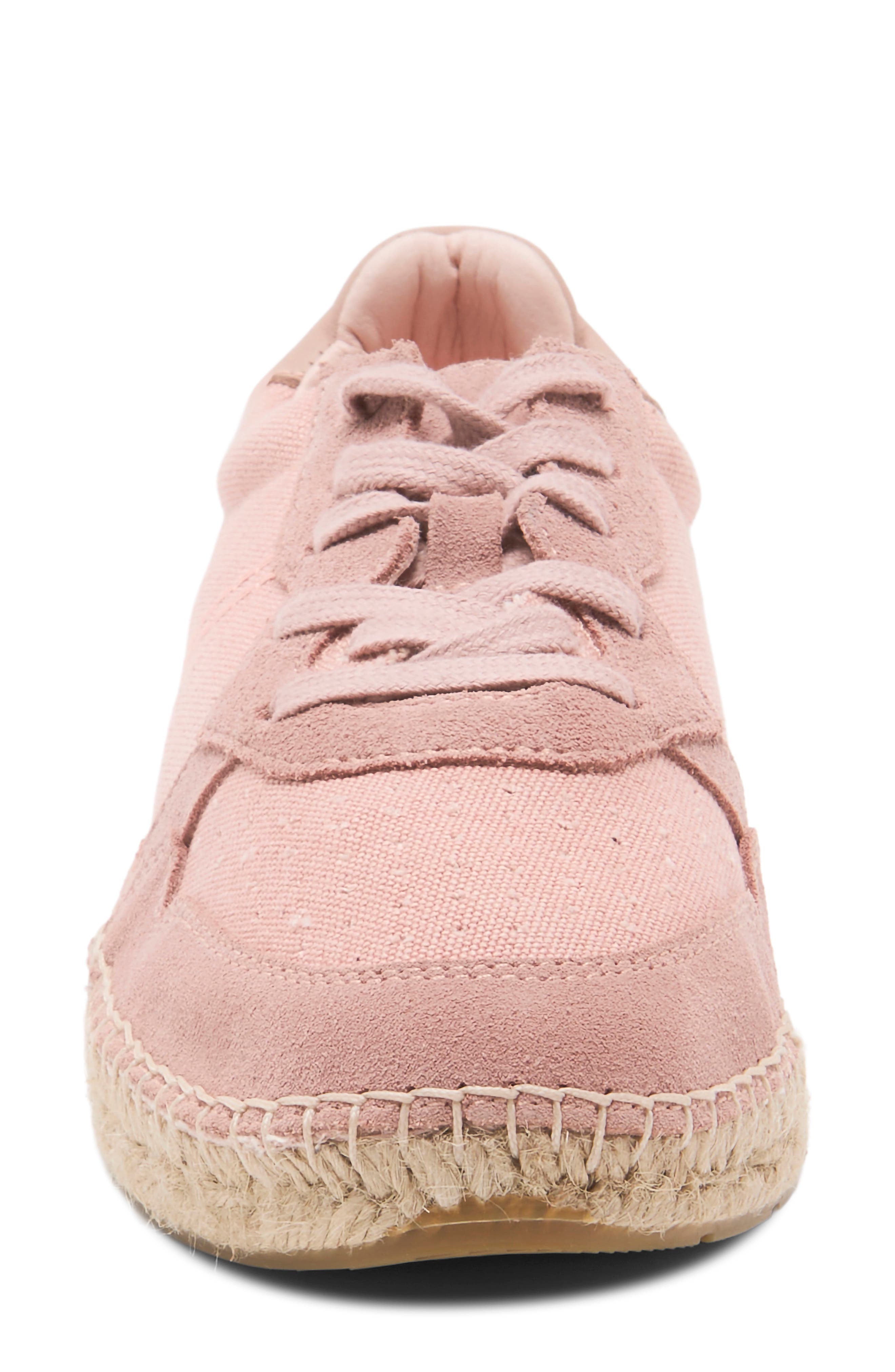Serendipity Sneaker, Alternate, color, ROSE CANVAS