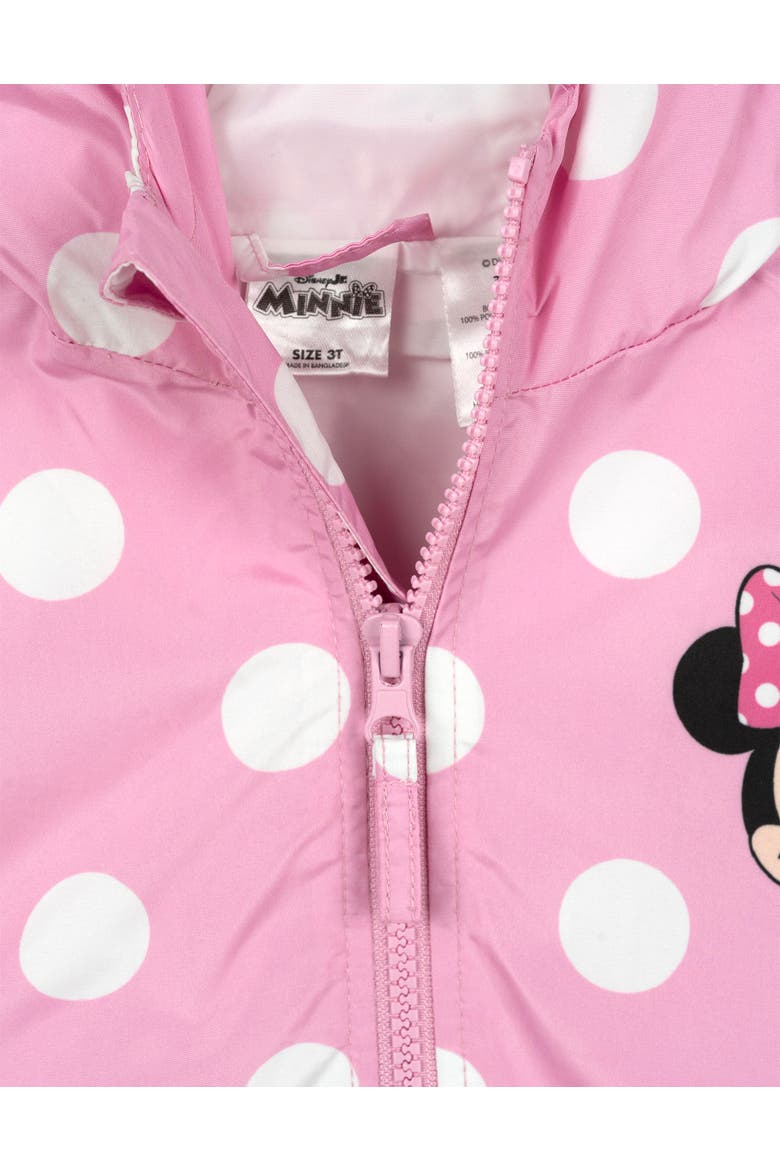 Minnie Mouse Cosplay Hooded Windbreaker Jacket, Alternate, color, Minnie Mouse Light