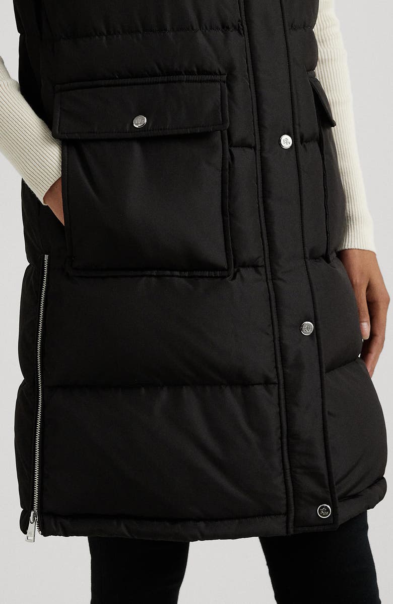 Lauren Ralph Lauren Long Down Puffer Vest, Alternate, color,