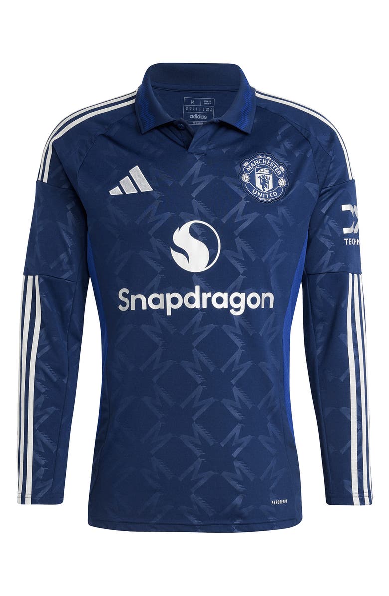 adidas Manchester United 24/25 Away AEROREADY Long Sleeve Training Jersey Top, Alternate, color, 