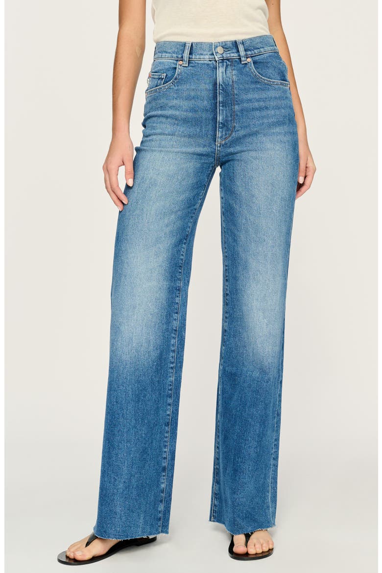 Hepburn High Waist Wide Leg Jeans, Main, color, DRIGGS